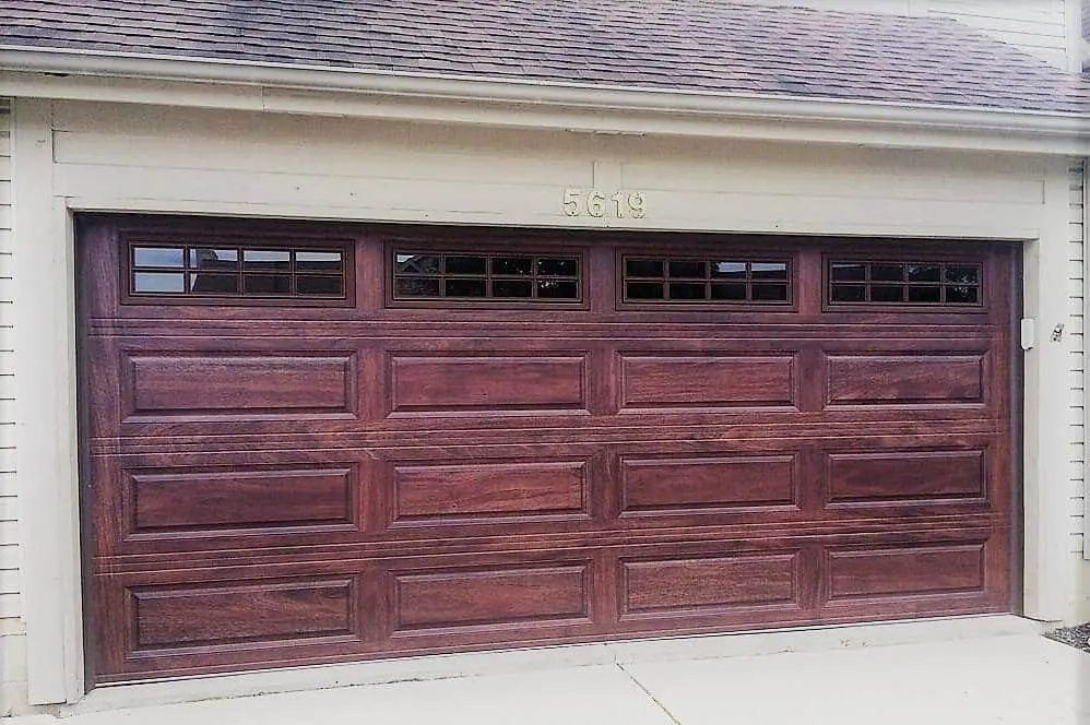 A1 Garage Repair white garage door project